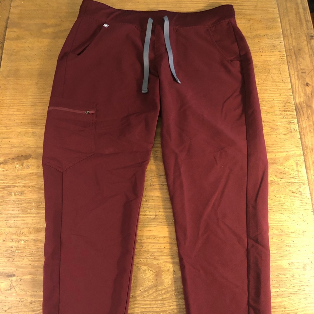 Figs Zamora jogger Burgundy Medium